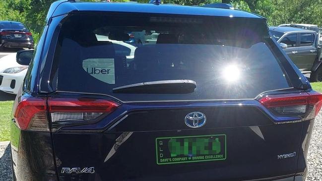 An allegedly stolen Toyota RAV4 has been creating chaos on the streets of Cairns. Police have requested any sightings are immediately reported by calling triple-0. Picture: Queensland Police