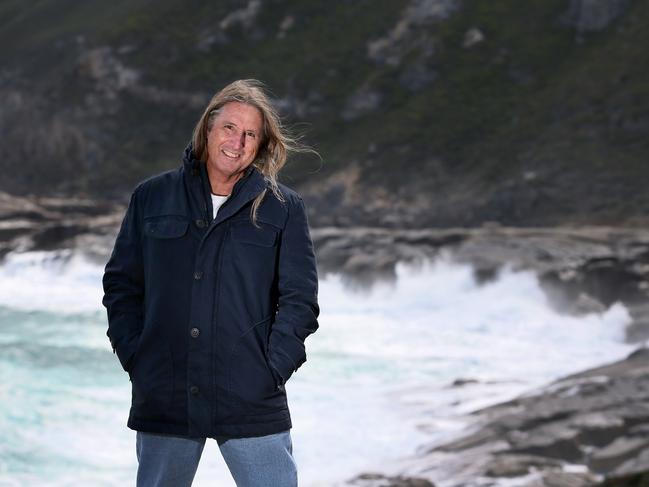 WA Author Tim Winton at Albany, WA. This for a piece on Tim, talking about his life.