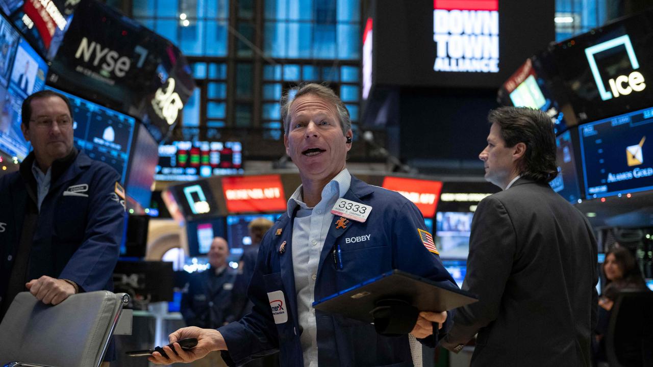 After US equities experienced strong gains in November and December, it has been a weak start for stocks in 2024. Picture: AFP / Angela Weiss.