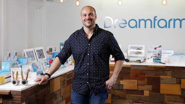 Dreamfarm founder and managing director Alex Granbury at their headquarters in Albion, Brisbane.