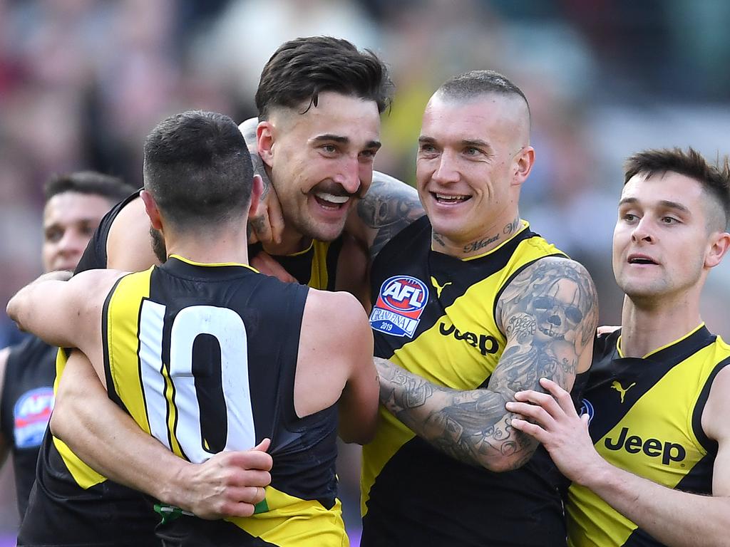 Ivan Soldo during Richmond’s 2019 grand final win. Picture: Quinn Rooney/Getty Images