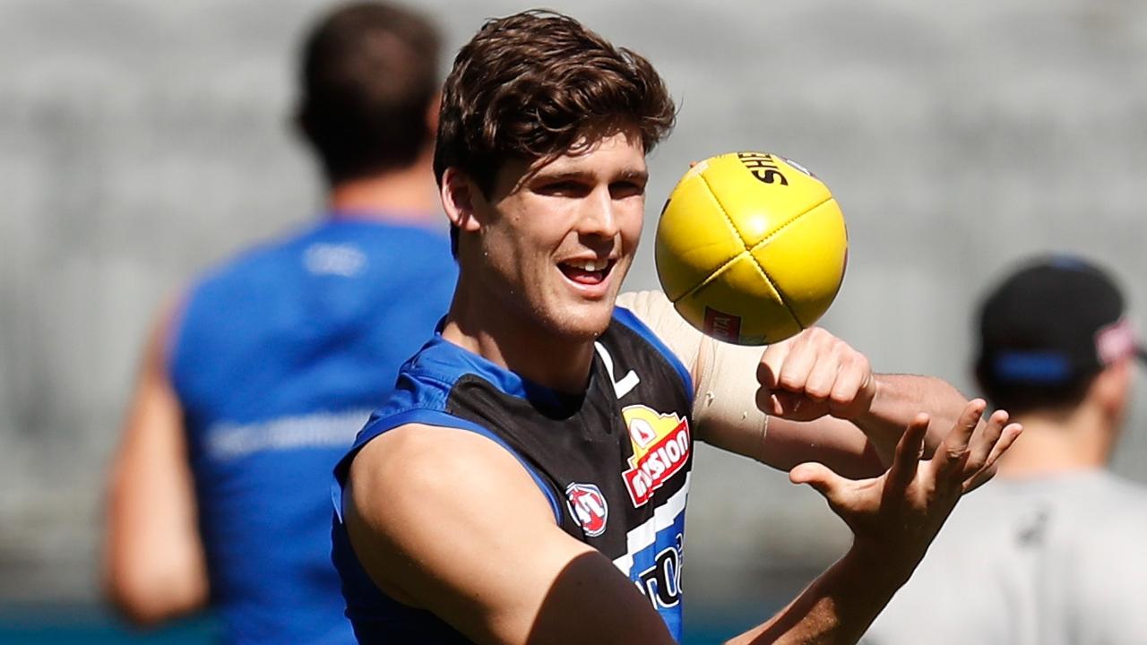 Former Bulldog Lewis Young is a chance to make his Carlton debut as Oscar McDonald’s injury replacement. Picture: Getty Images