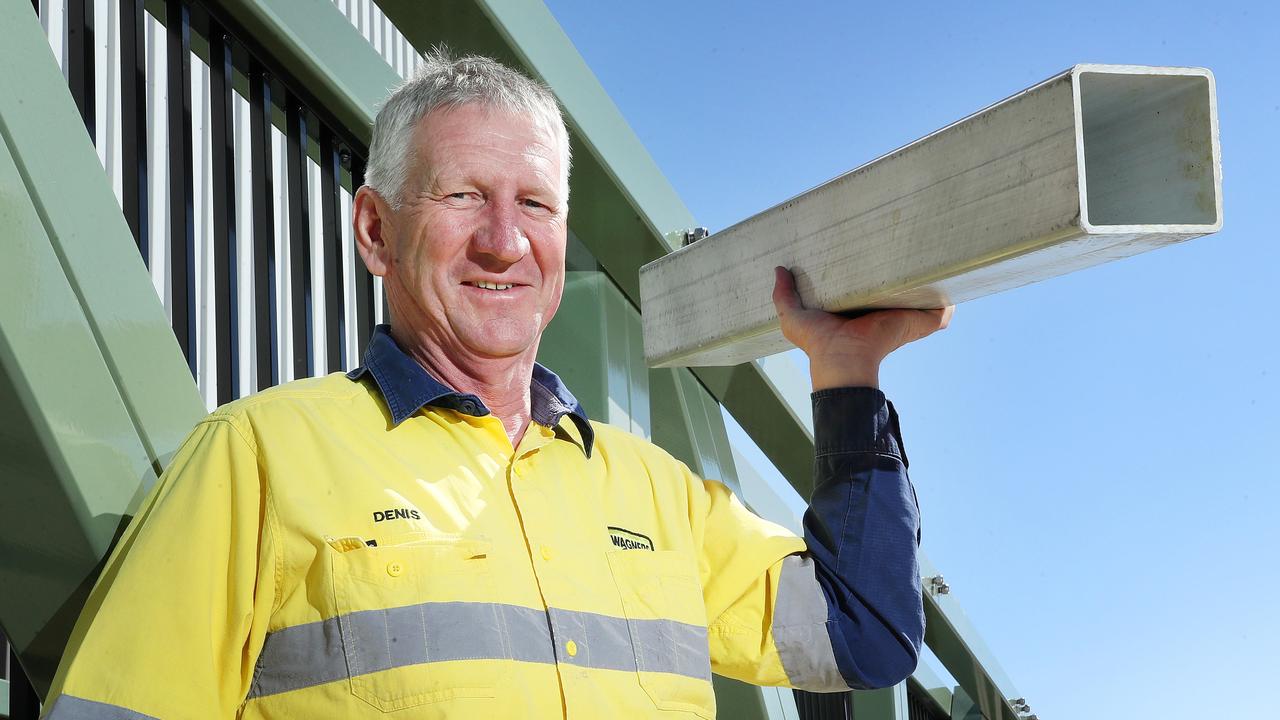 Denis Wagner Chairman at Wagner’s CFT manufacturing facility in Wellcamp Business Park. Photographer: Liam Kidston.