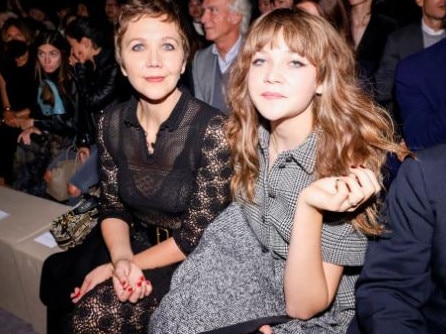 Maggie Gyllenhaal with daughter Ramona. Picture: Supplied