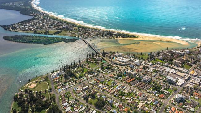 The Entrance has unlimited potential, according to Lou Capolupo. Picture: Central Coast Aero Club/Andrew Smith