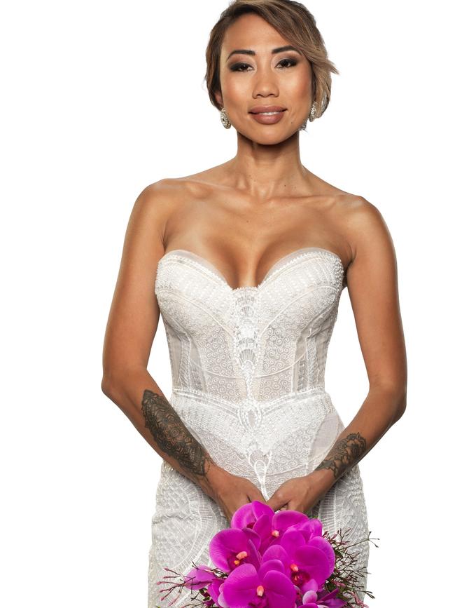 MAFS bride Ning, 32, from Townsville.