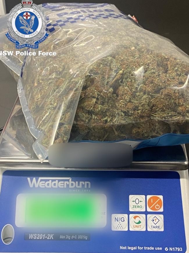 Officers also uncovered a myriad of drugs. Picture: NSW Police