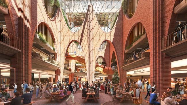 Artist’s impression of Central Market Arcade development.