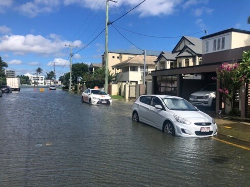 Ex-Tropical Cyclone Seth: Flooding at Budds Beach on Gold Coast