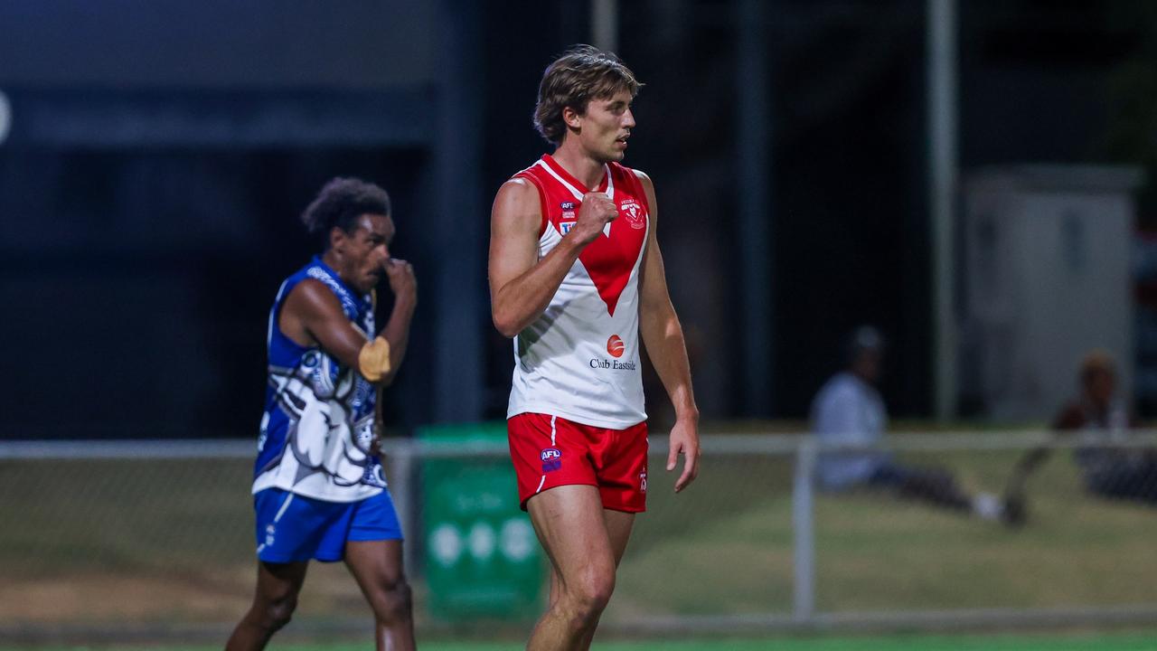 Daniel Gorry won the 2022 CAFL best and fairest. Picture: AFLNT Media