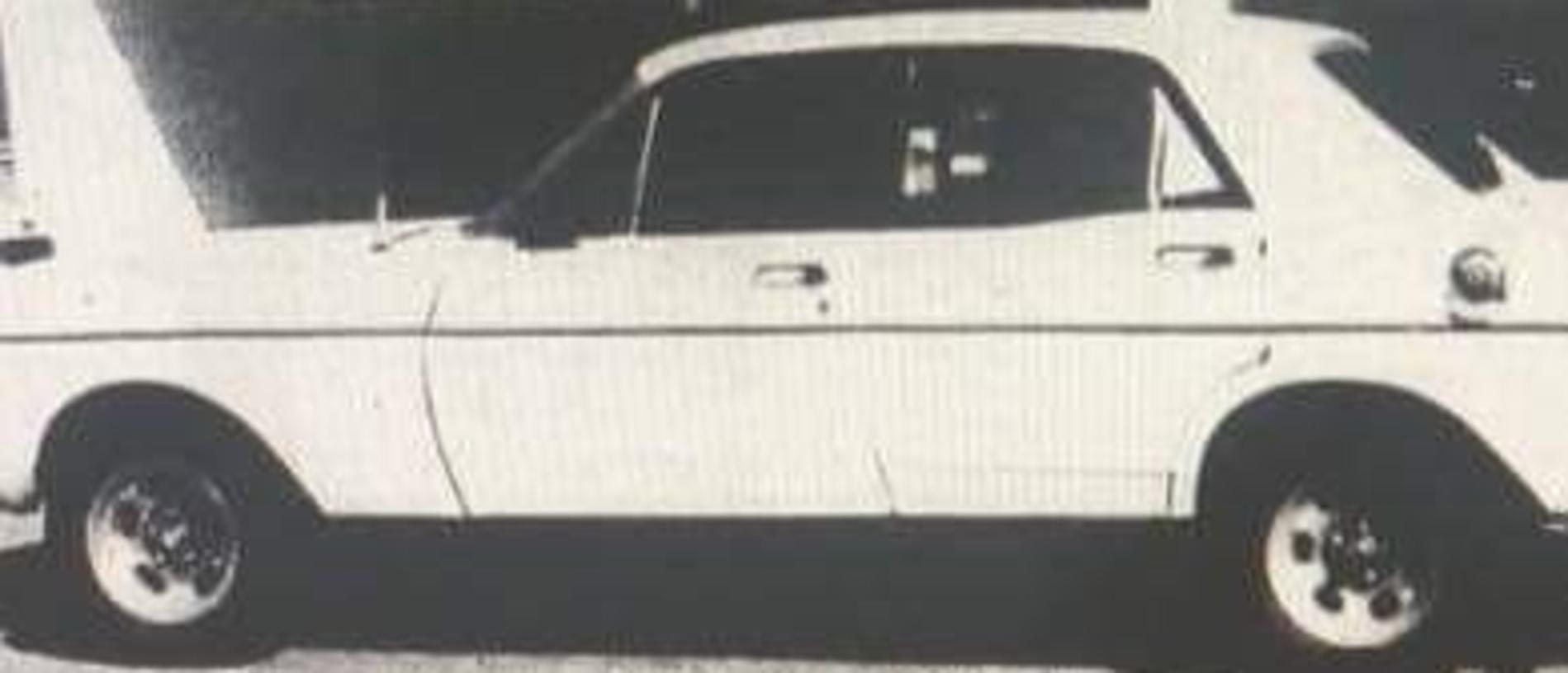 Police released an image of the same type of car that was seen to be dragging David to his death.