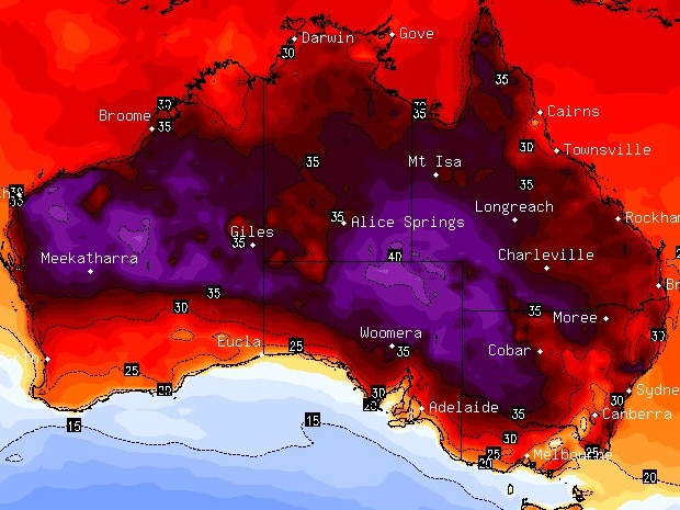 Temperatures in Western Australia are set to climb above 40c in the coming days. Picture: Supplied / Stormcast