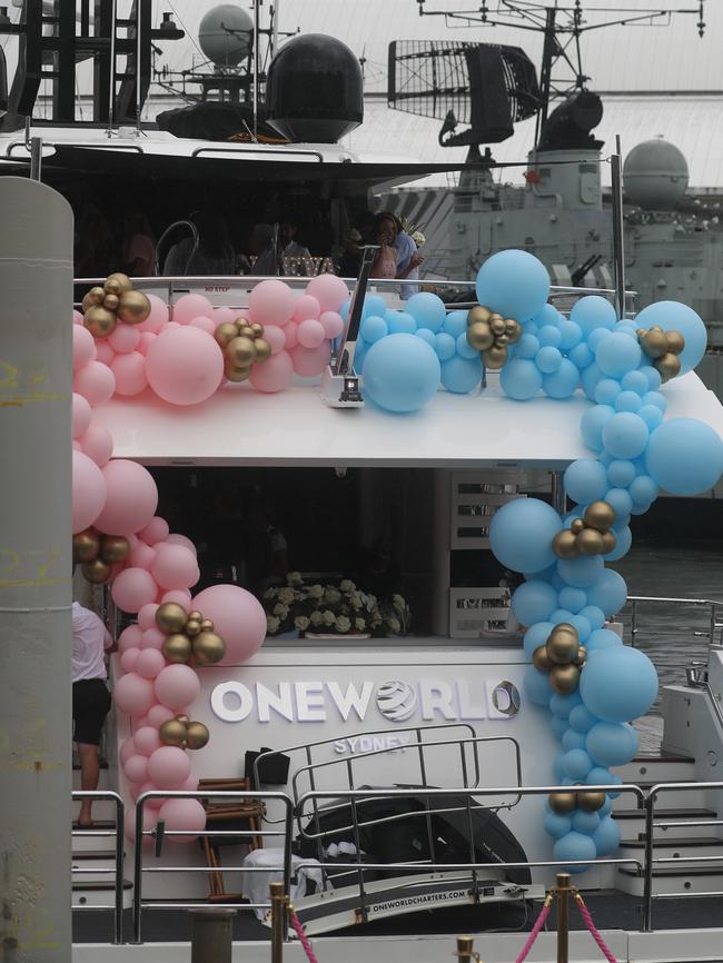 Decked out cruiser with baby colours. Picture: John Grainger