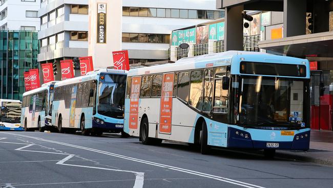 More than 100 bus services in Sydney had been cut. Picture: NCA Newswire/ Gaye Gerard.