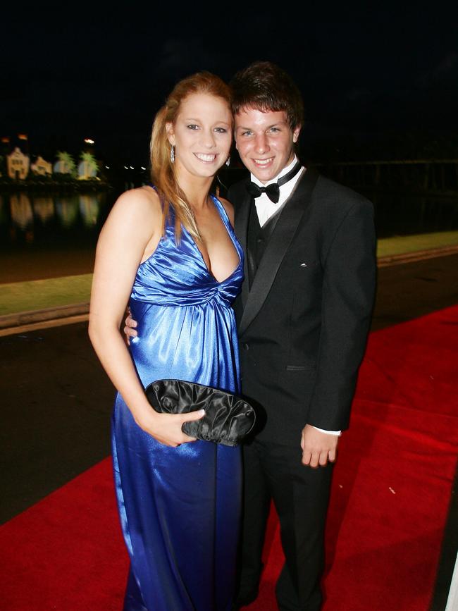 Hillcrest Christian College formal held at Sea World. Izzy Chilcott and Jeremy Lawnikanis.