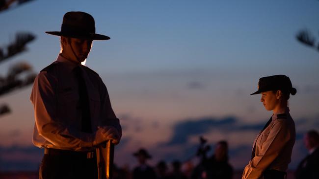 The dawn service at Coogee. Picture: Monique Harmer