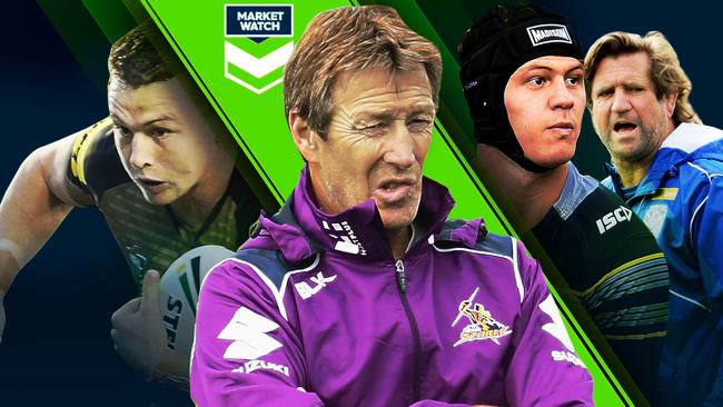 Craig Bellamy, Des Hasler and Kalyn Ponga feature in Market Watch.