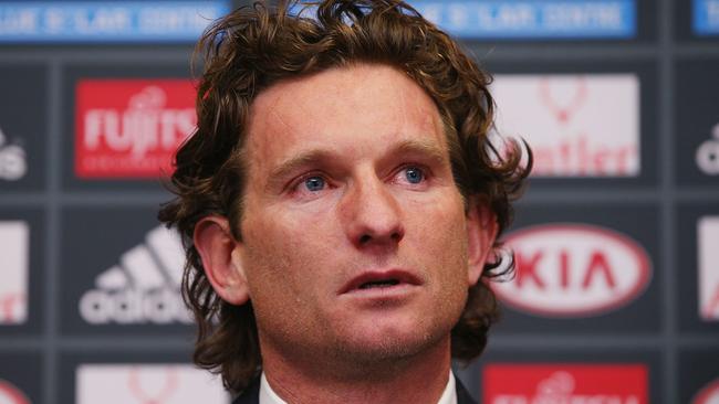 James Hird remains under care in a specialist mental health treatment centre. Picture: Getty Images