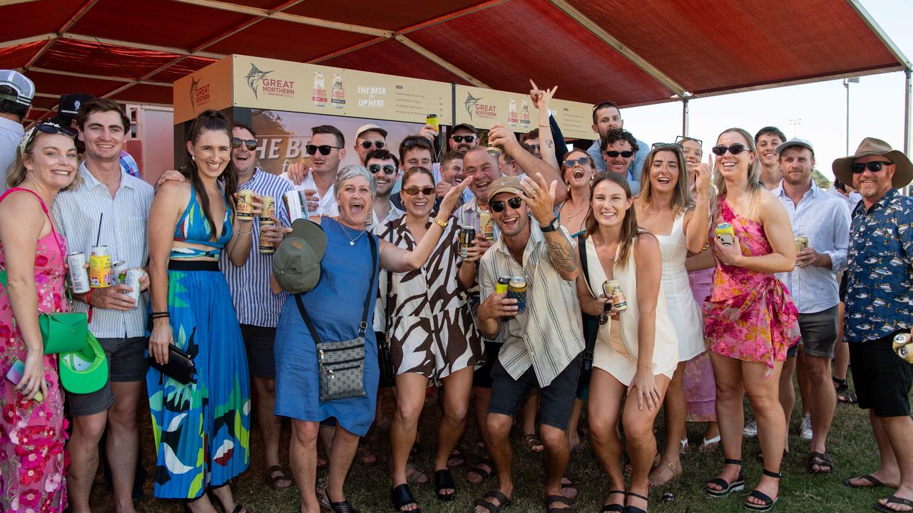 Thousands of people descended at the 2024 Darwin Cup Carnival, Fannie Bay. Picture: Pema Tamang Pakhrin