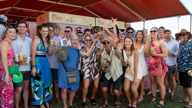 Thousands of people descended at the 2024 Darwin Cup Carnival, Fannie Bay. Picture: Pema Tamang Pakhrin