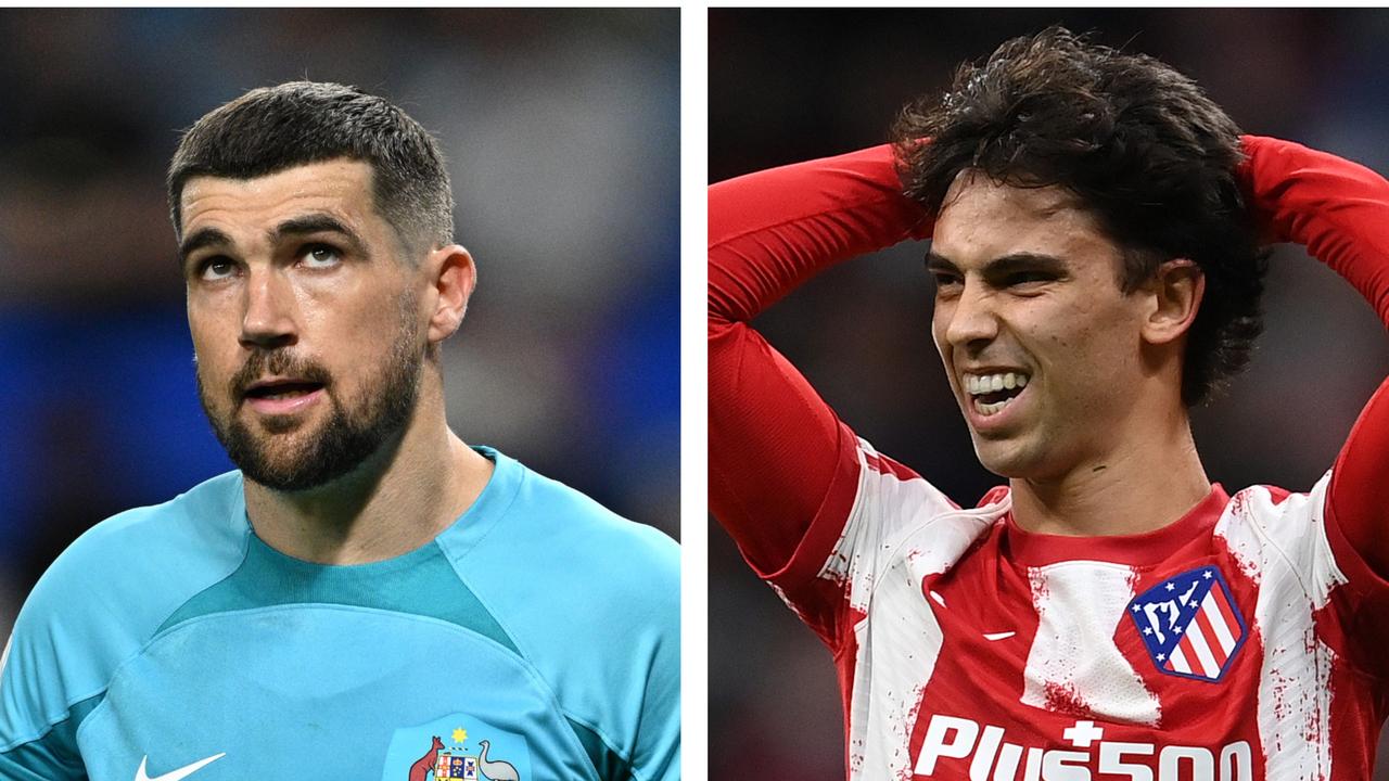 Mat Ryan and Joao Felix could be on the move in January. Picture: Getty