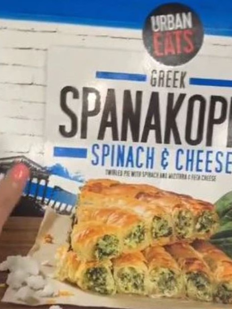 The Spanakopita won the socialite award. Picture: TikTok/@mernasfoodfomo