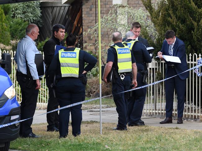 Stabbing in Melton South. Picture: Josie Hayden