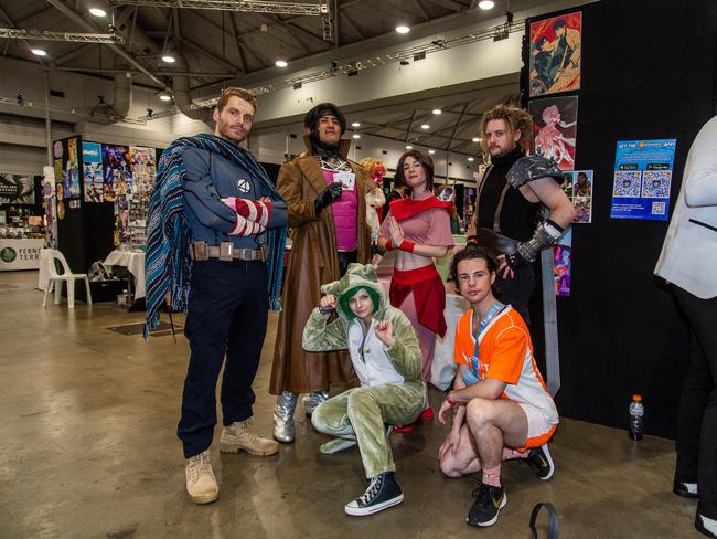 Fans at day 1 of the Supanova expo in Brisbane. Picture: Danica Clayton