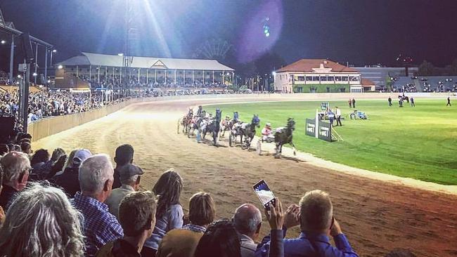 Crowds flocked back to the Adelaide Showgrounds for the return of harness racing at Wayville