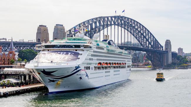 A chapter of Australian cruising history nearly a century long is about to end with the folding of P&O Cruises Australia. Picture: Supplied.