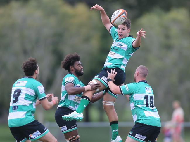 PBC Alleygators vs. Colleges Knights. 20April 2024 Currumbin Picture by Richard Gosling