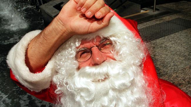 Sorry Santa ... but we reckon you’re used to SA Christmas heatwaves by now.