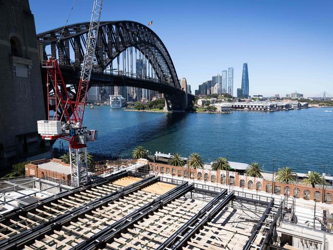 The North Sydney Olympic Pool redevelopment is now forecast to cost $122 million. Picture: Renee Nowytarger