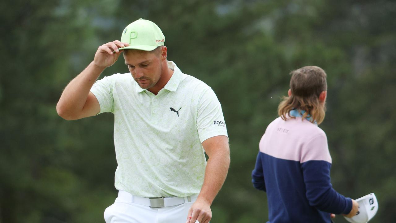 Bryson DeChambeau had surgery on Thursday but is aiming to be back playing within two months. Photo: Getty Images