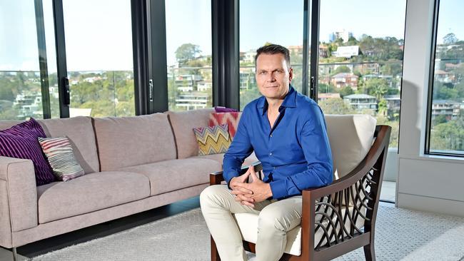 Janusz Hooker at his home in Cammeray. Picture: AAP