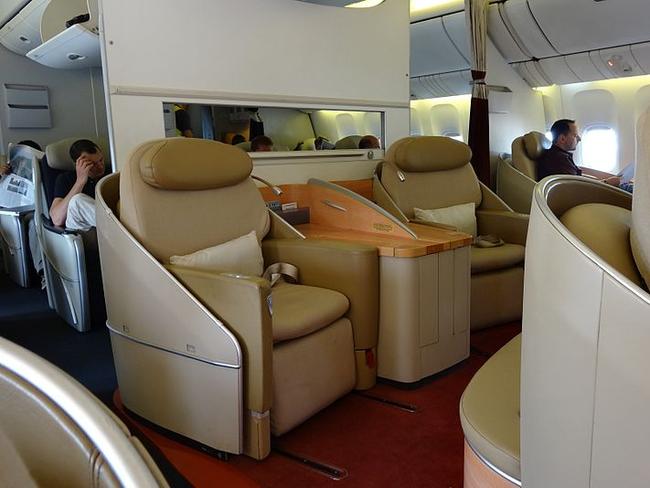 Air France’s first class. Picture: Wikicommons