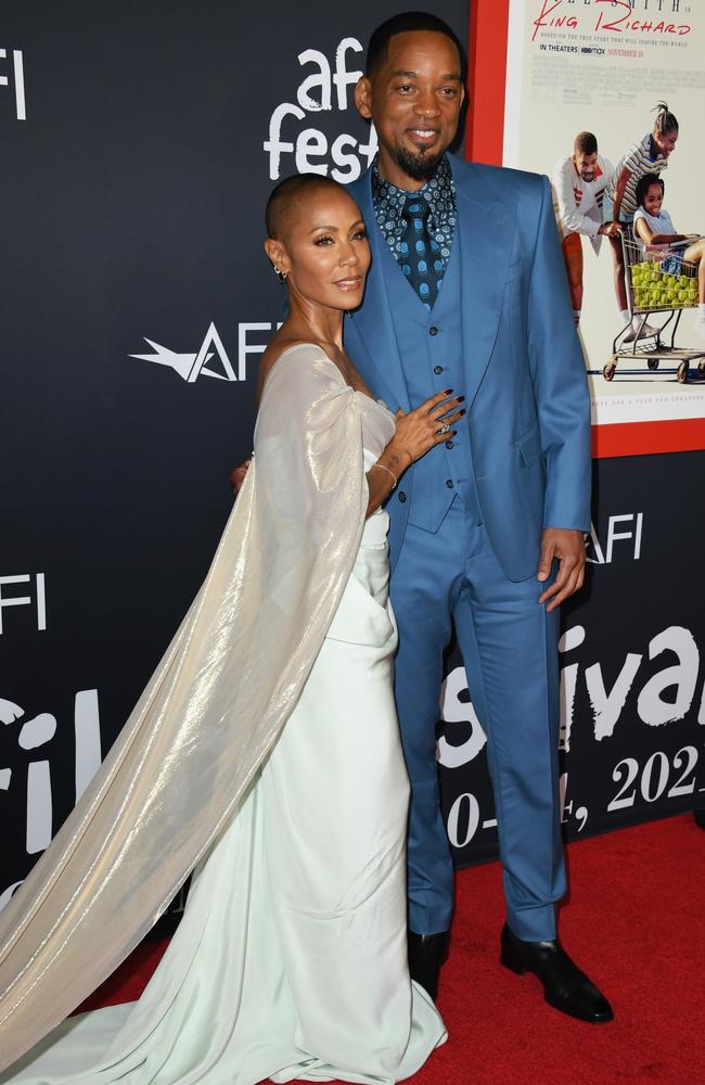 Jada Pinkett Smith and Will Smith. Picture: Jon Kopaloff/Getty Images