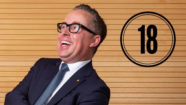 Alan Joyce is custodian of the Qantas brand, which goes back 98 years. 