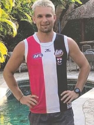 Dan Butler found a St Kilda jumper in Bali.