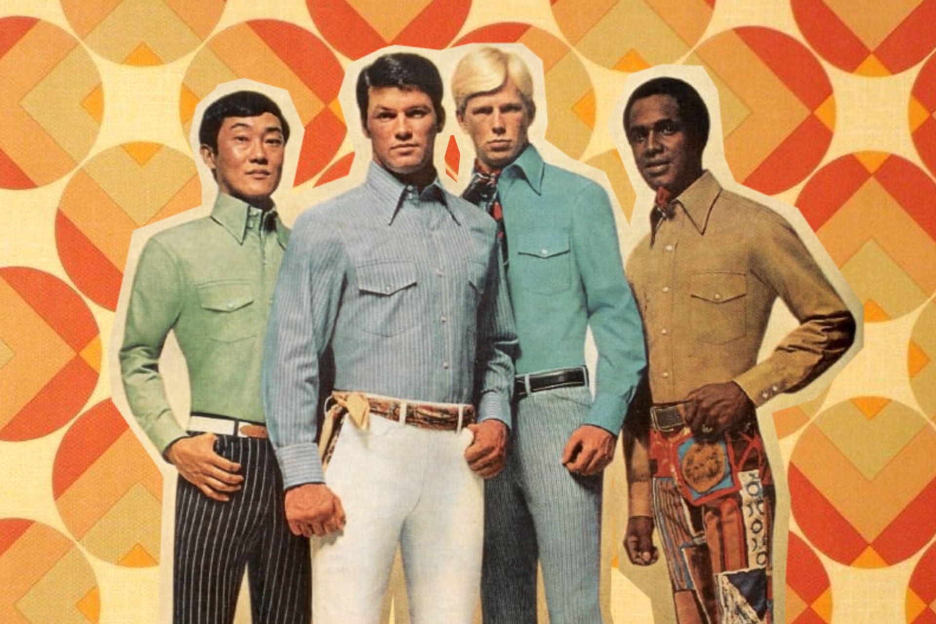 70s on sale mens clothing