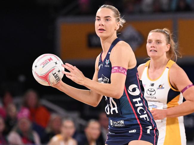 Kiera Austin had an off night for the Vixens. Picture: Getty Images