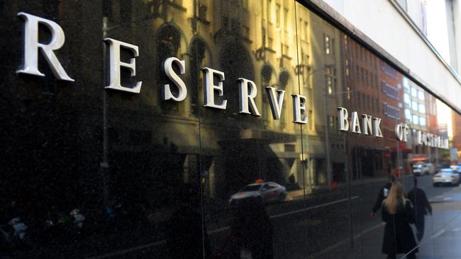 The Reserve Bank of Australia building in Martin Place, Sydney.