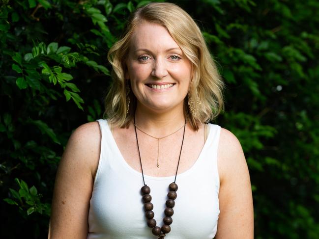 Ebby Carson at her home in Castle Hill, NSW. Sunday 3rd March 2019. Ebby runs an events company and is hosting brunch events for women to socialise. (AAP IMAGE/Jordan Shields)