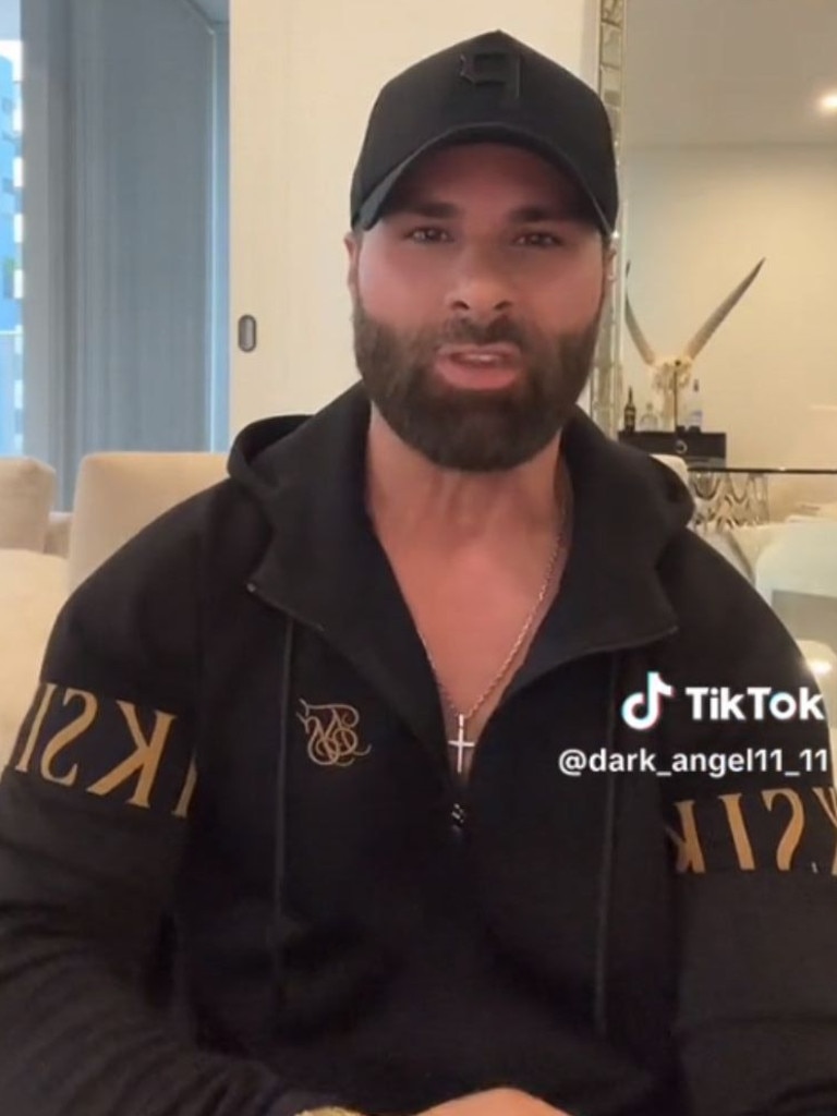 ‘Dark Angel’ reckons all your financial troubles are your own fault. Picture: TikTok.