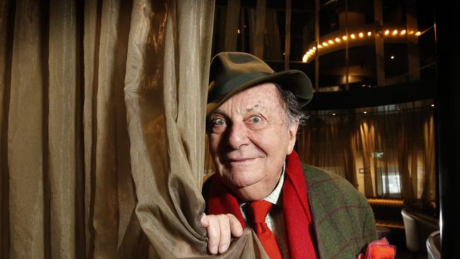 Barry Humphries. Picture: David Caird