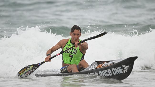 Ali Day during round six of the 2023/24 Nutri-Grain IronMan &amp; IronWoman Series at Kurrawa Beach on February 04, 2024 in Gold Coast, Australia. (Photo by Matt Roberts/Getty Images)