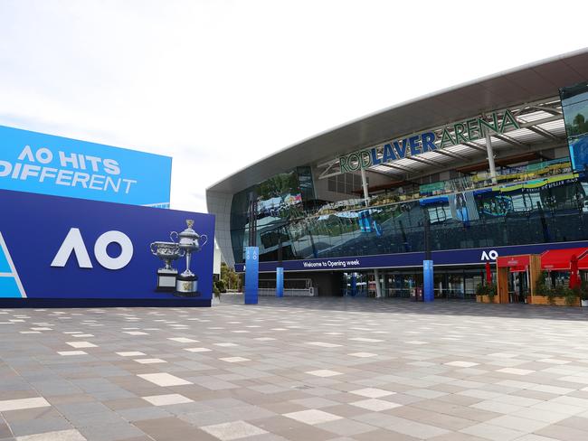 Tennis fans will pack out Melbourne Park starting today as the Australian Open kicks off. Picture: Getty Images