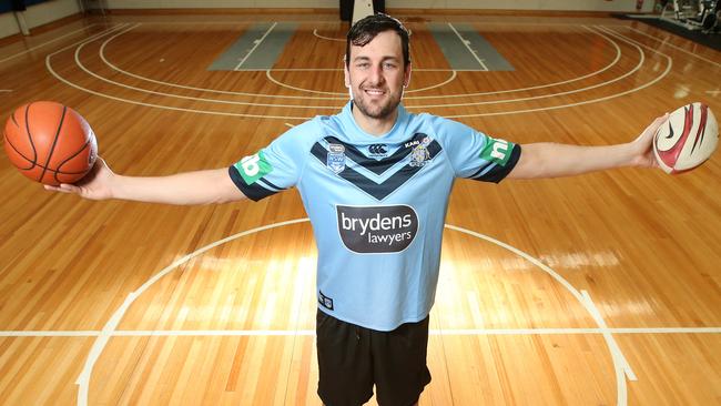 Andrew Bogut is already part of the Sydney sporting landscape. Picture: David Caird