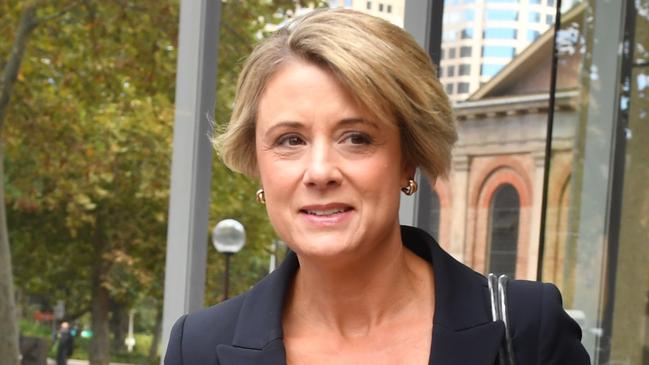 Senator Kristina Keneally leaves the Federal Court in Sydney today. Picture: AAP