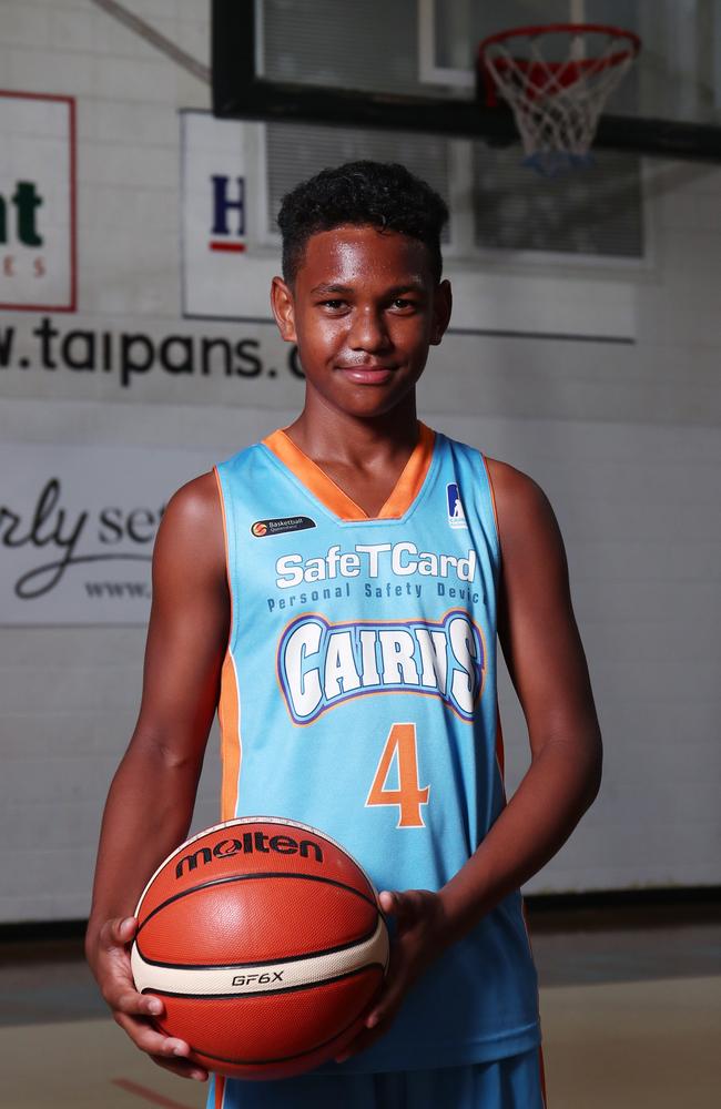 Cairns Marlins Under 14s player Noah Kirk. PICTURE: BRENDAN RADKE